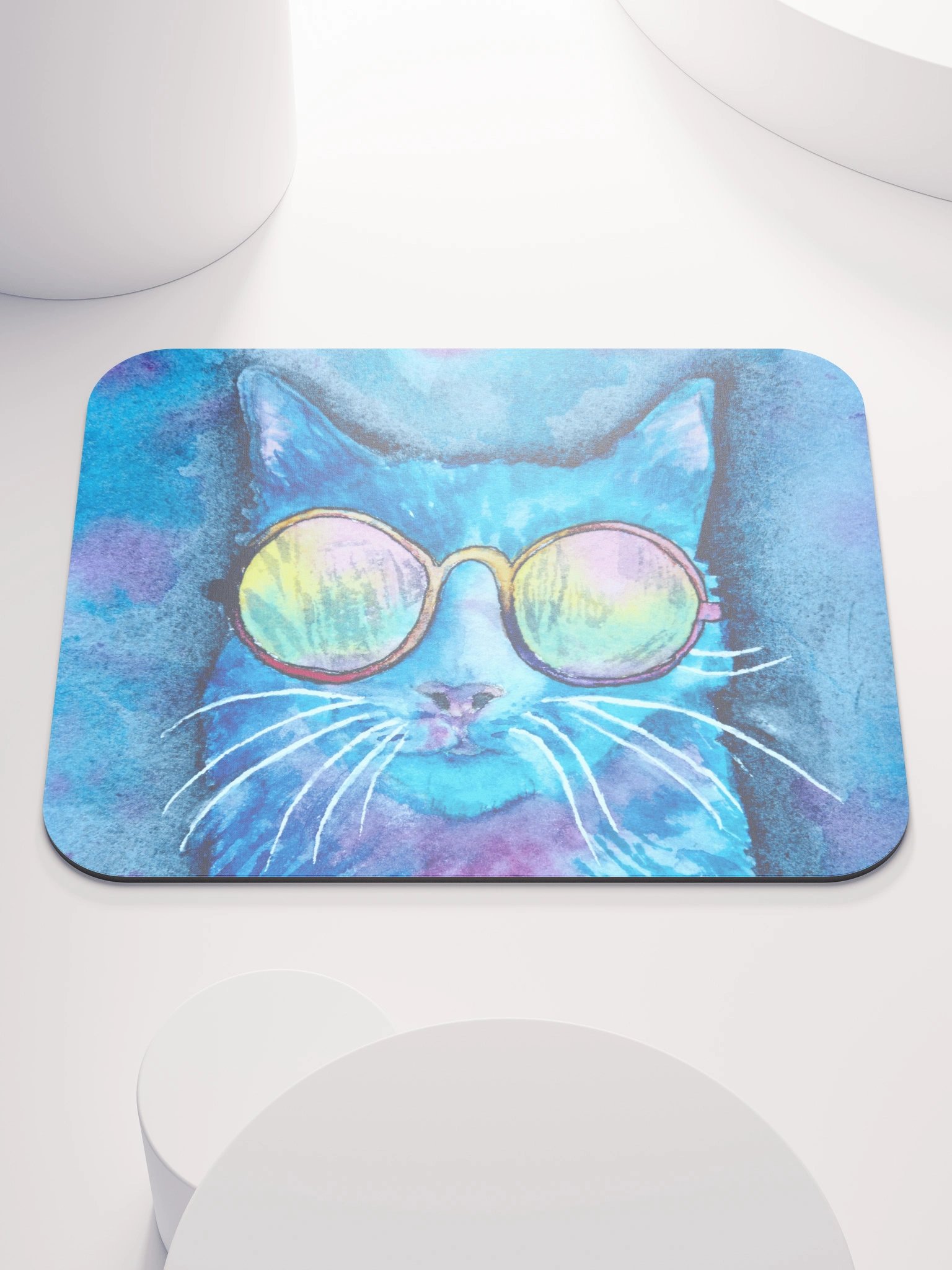 Willa the Wonder Cat — Classic Mouse Pad product image (1)