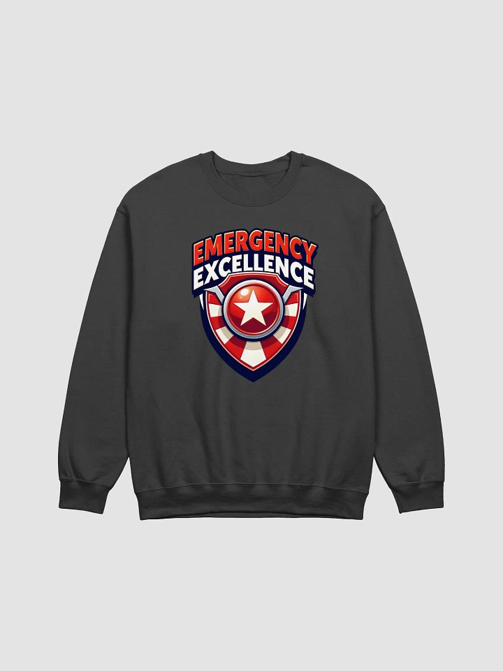 Emergency Excellence Shield Crewneck Sweatshirt product image (10)