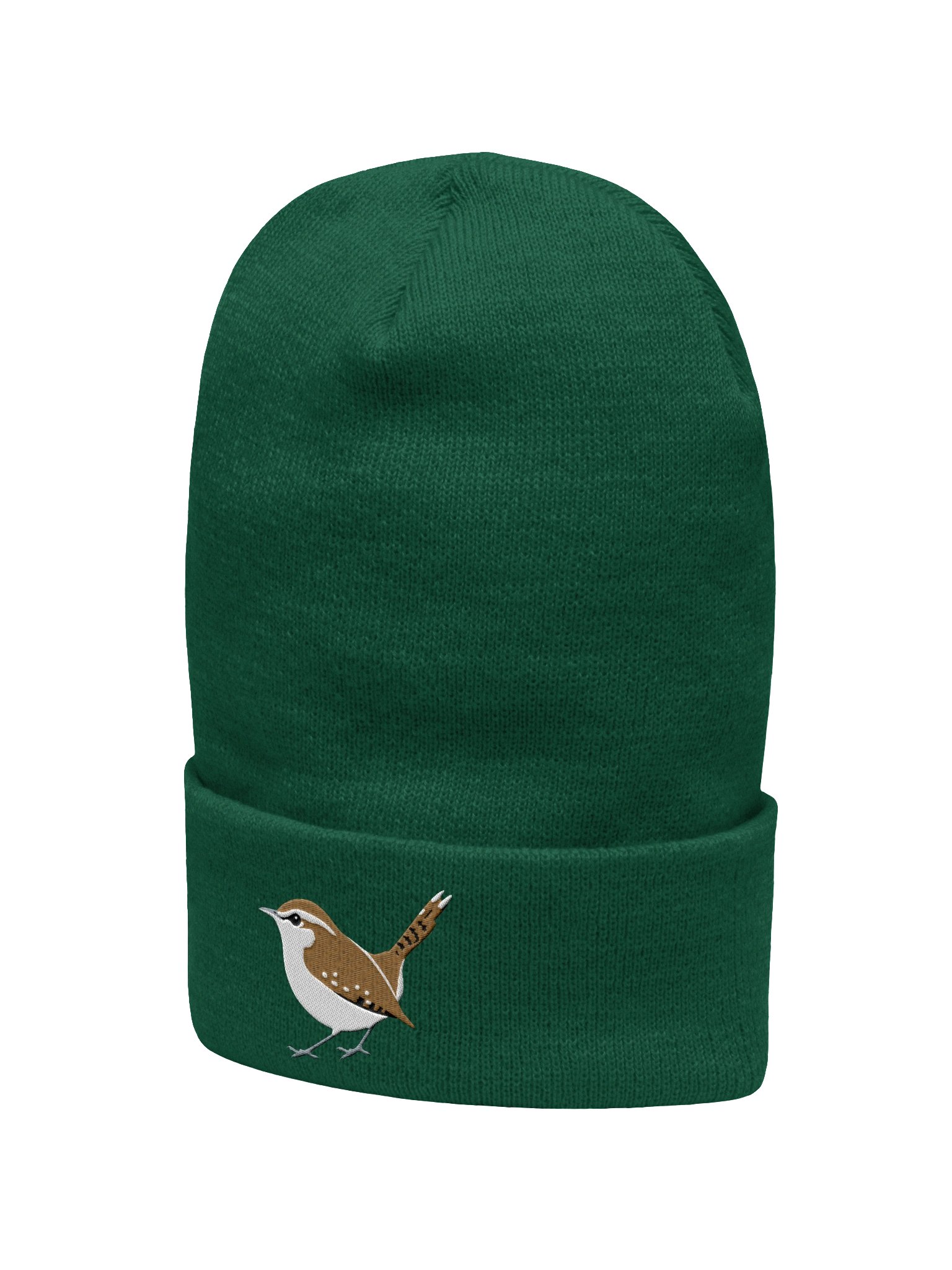Carolina Wren Embroidered Beanie | Birdwatcher Gift | Nature Lover Winter Hat product image (27)