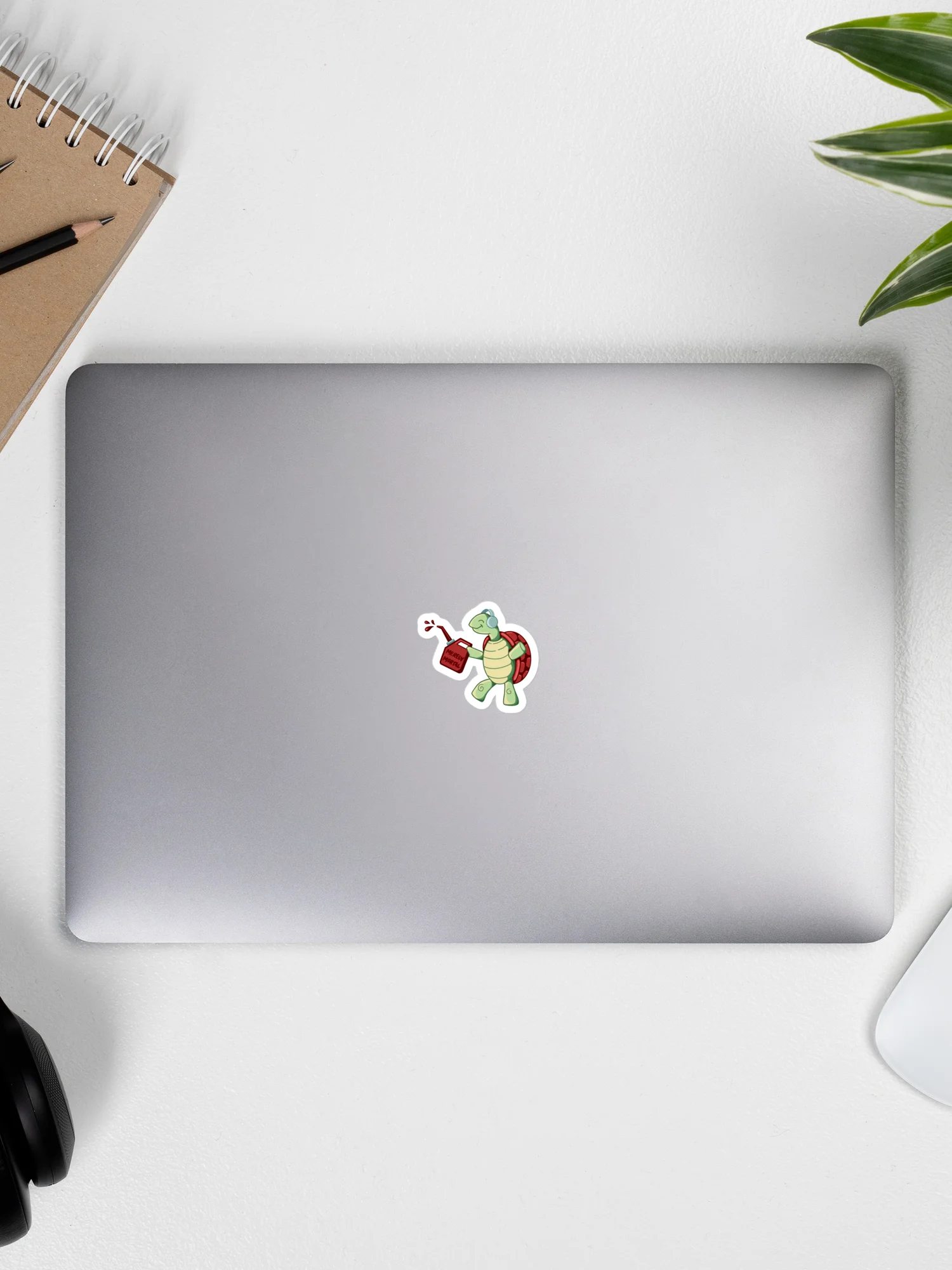 Exclusive: Merely Mortal Dancing Gas Station Turtle Stickers Stickers product image (10)