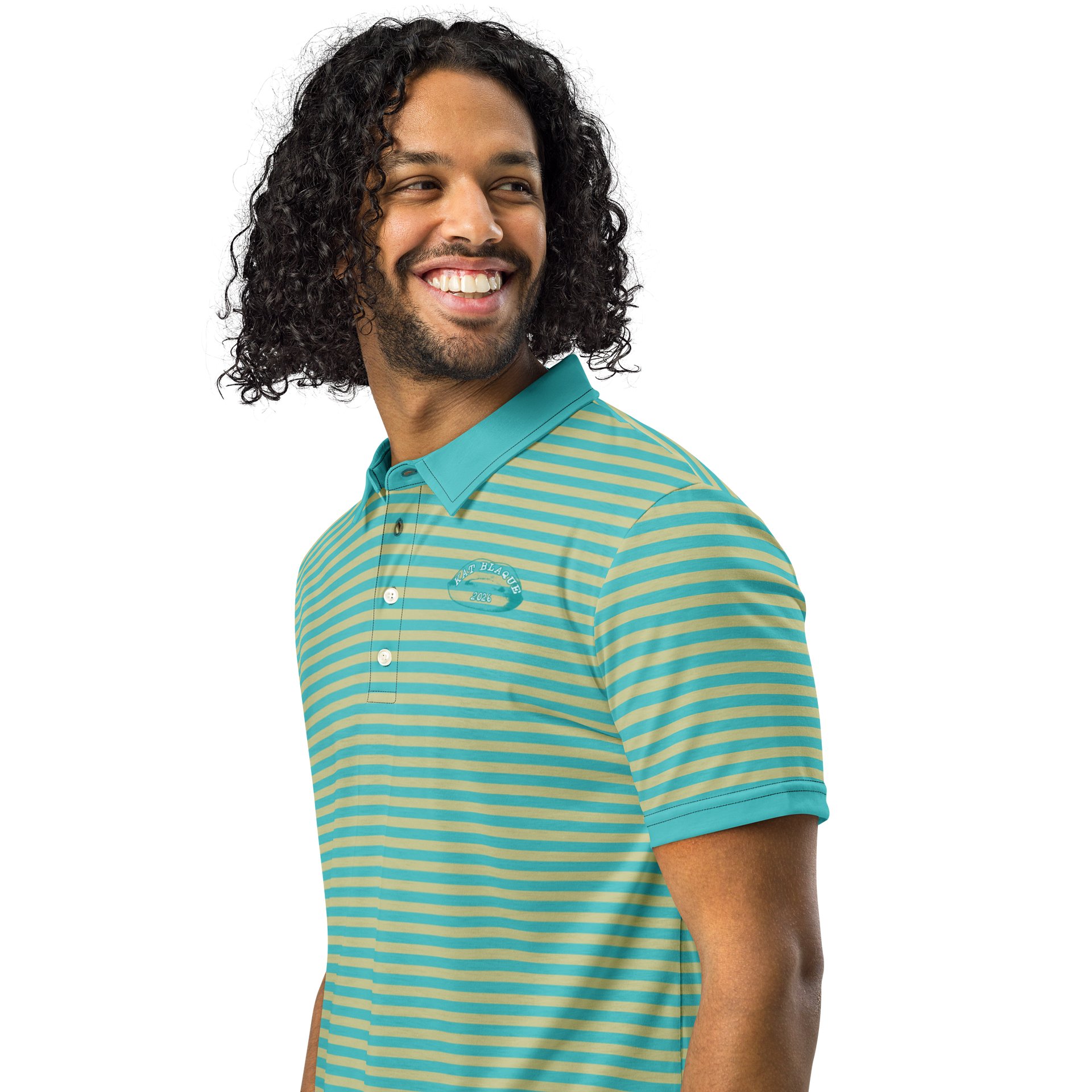 Green Stripped Polo product image (2)