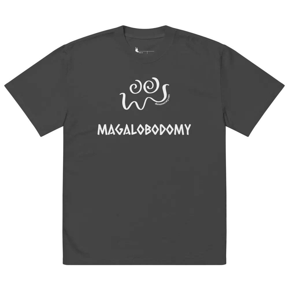 Magalobodomy Graphic Faded Oversized Tee product image (2)
