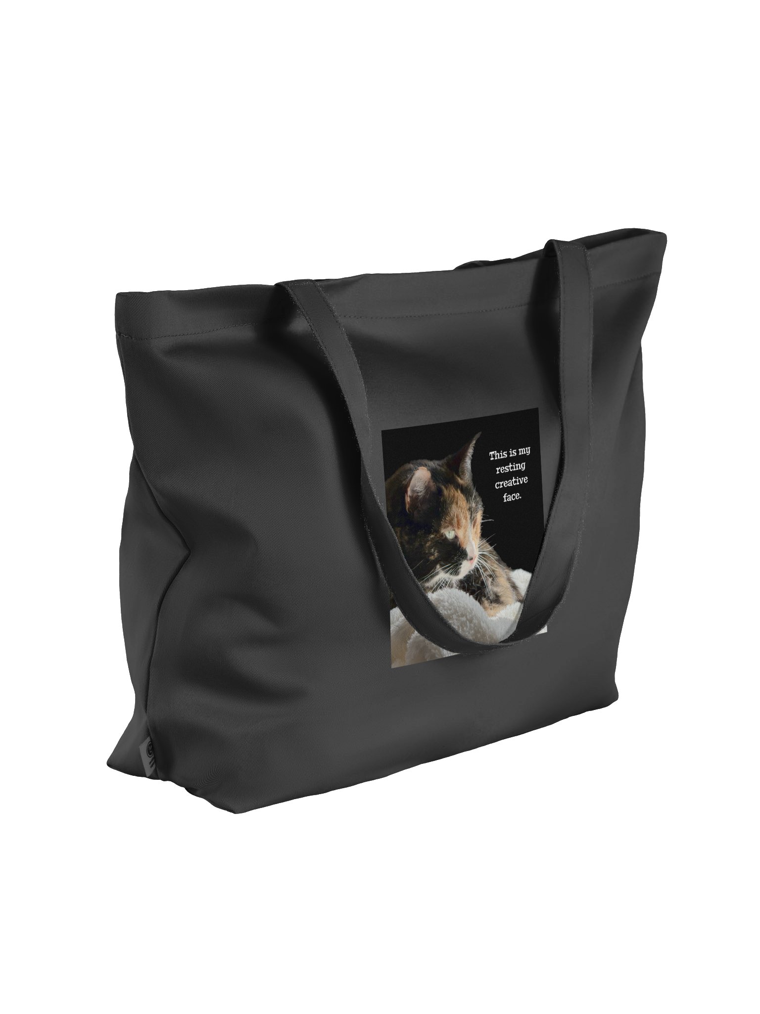 This is my resting creative face. Tote product image (4)