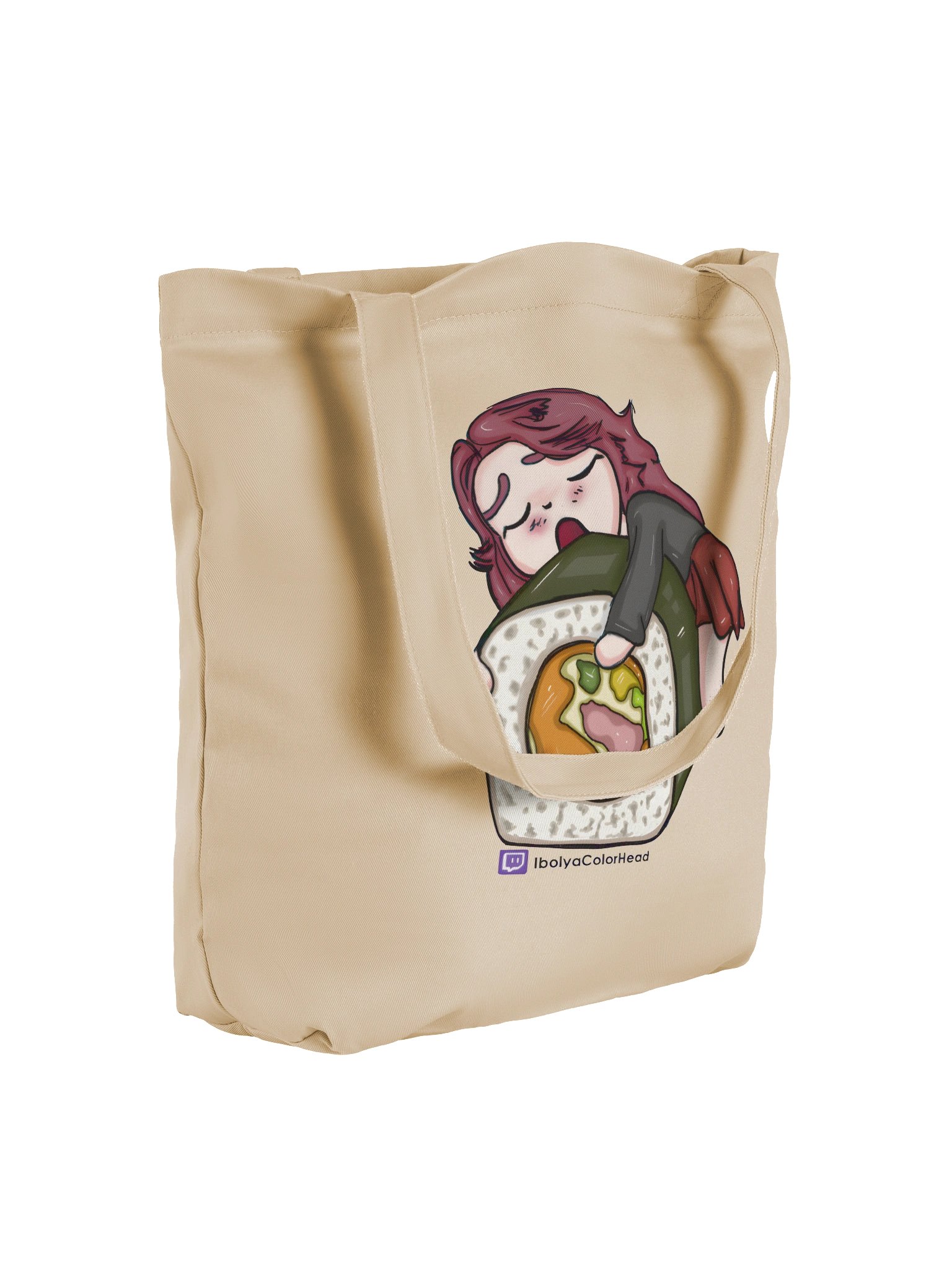 Sushi Hugging Tote Bag product image (4)