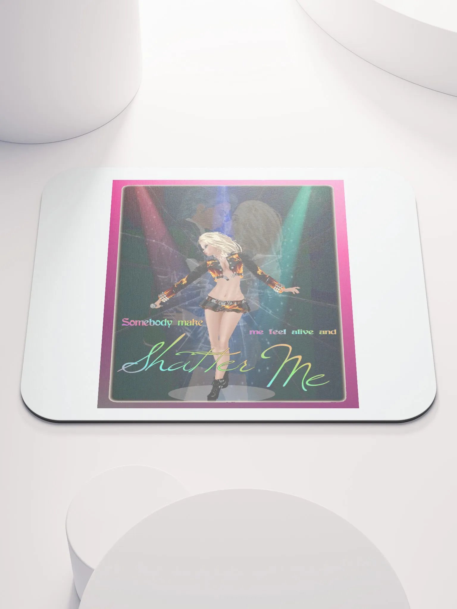 Shatter Me Mouse Pad product image (1)