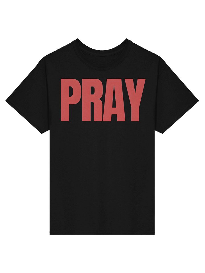 PRAY RED RETRO SPECIAL EDITION TEE (UNISEX) product image (1)