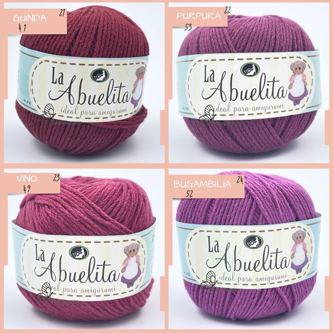 LA ABUELITA – 50g (120yds) 100% Cotton Yarn | Perfect for Amigurumi product image (6)