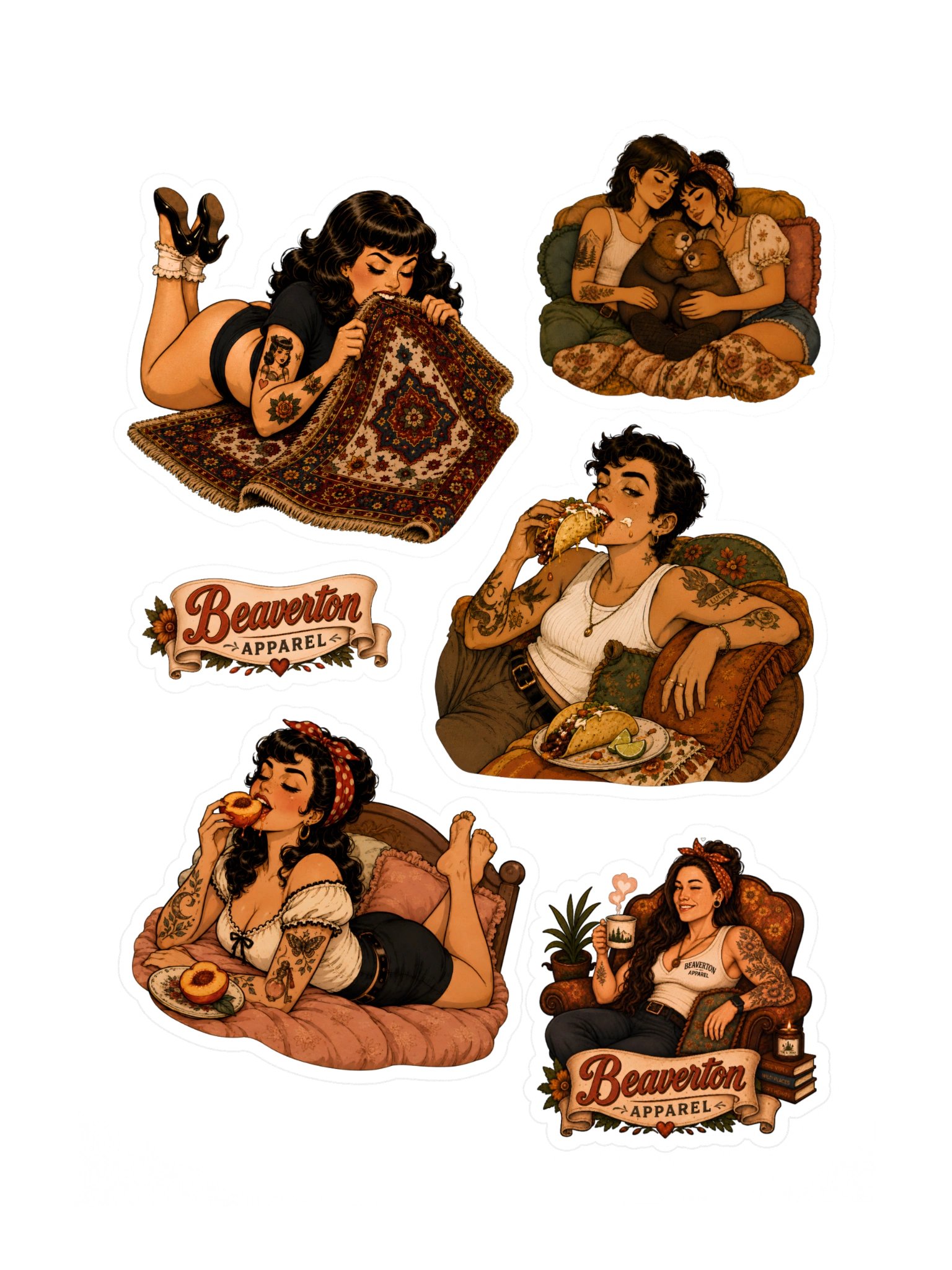 Eat Your Heart Out Sticker Sheet product image (3)