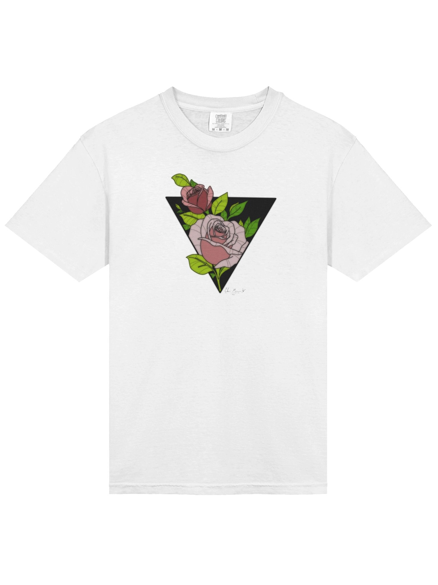 blurry roses tee product image (3)