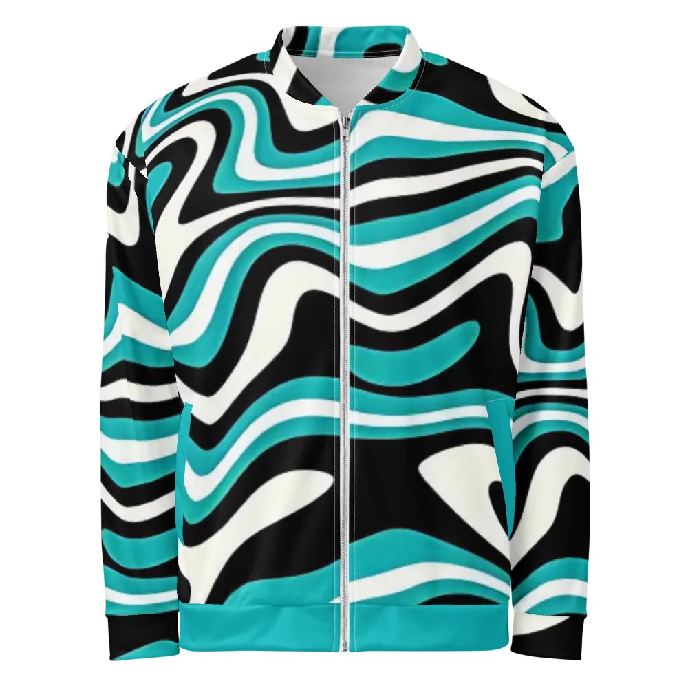 Fluidity Unleashed Bomber Jacket product image (6)