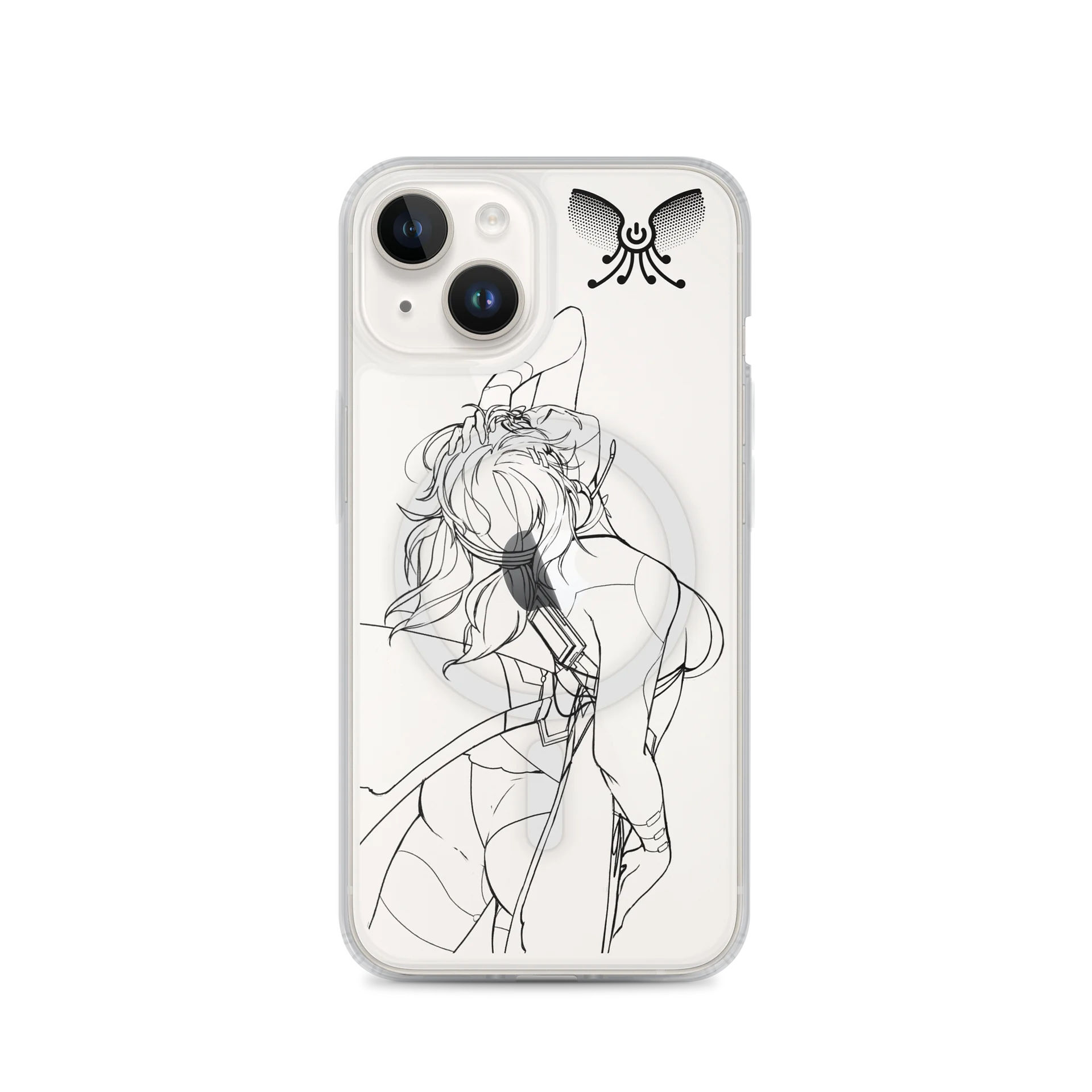 Midnight MagSafe iPhone Clear Case product image (4)