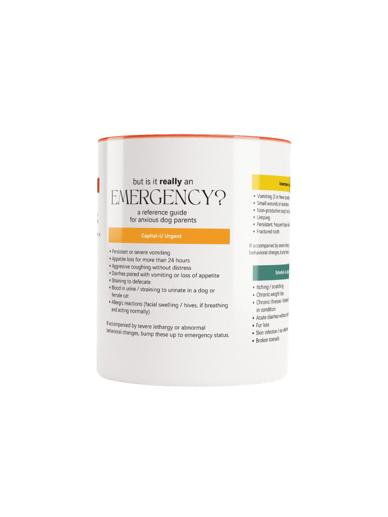 Dog Emergency Urgency Mug product image (25)