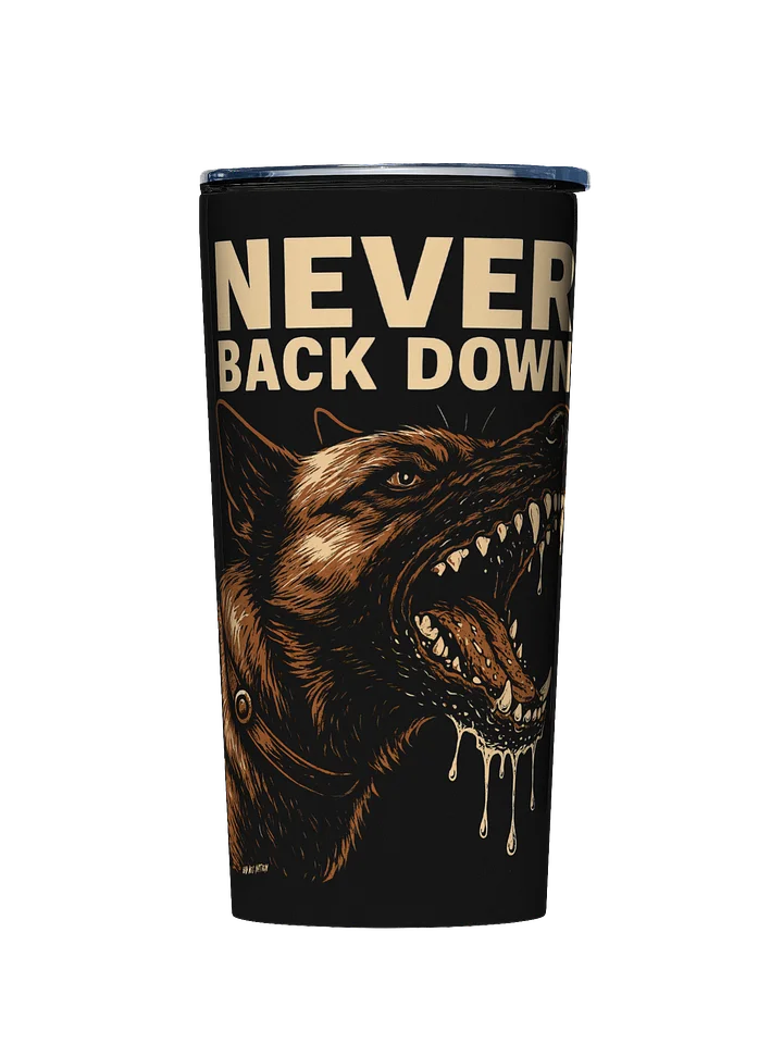 Never Back Down Insulated Tumbler product image (1)