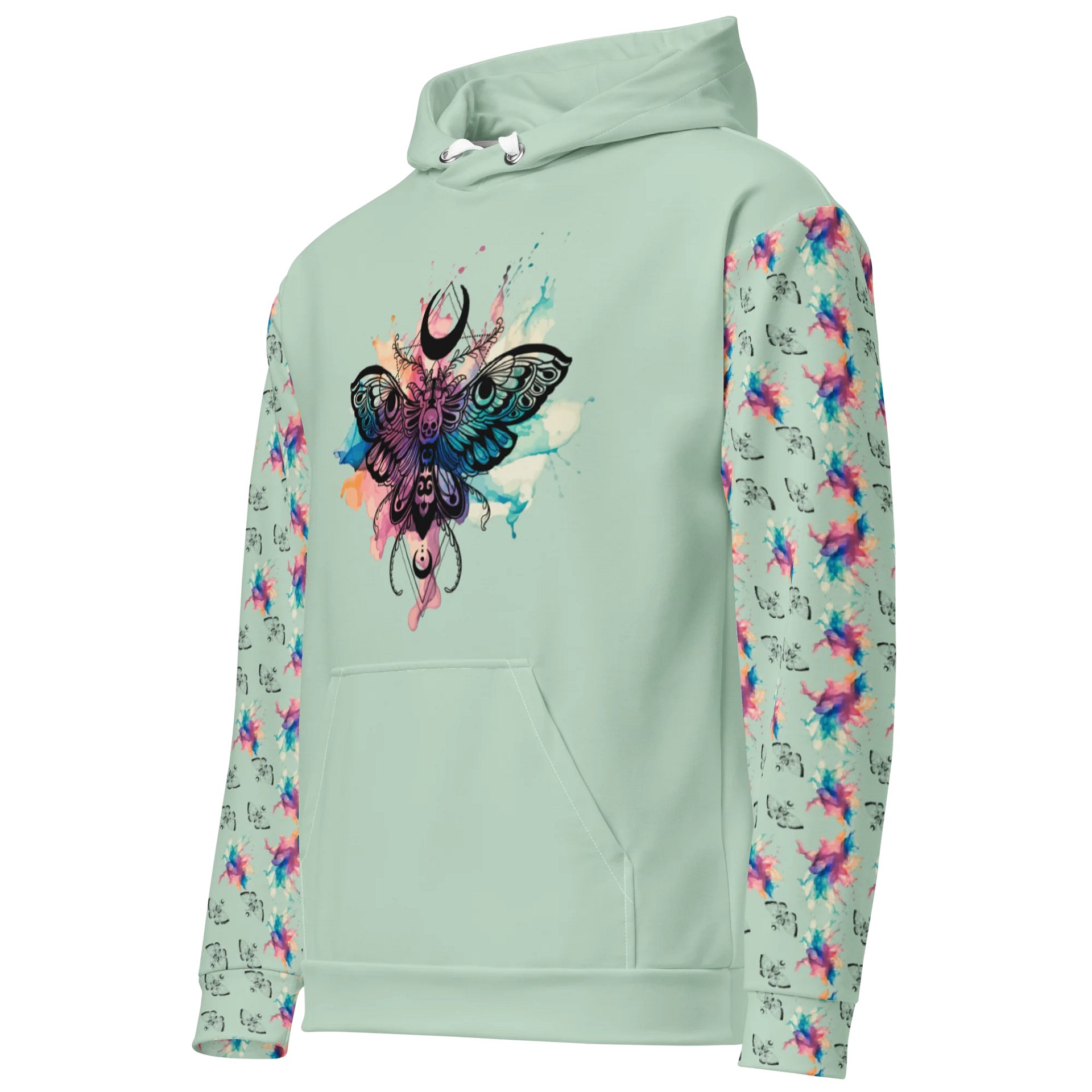 Mystical Skull Moth Hoodie product image (4)