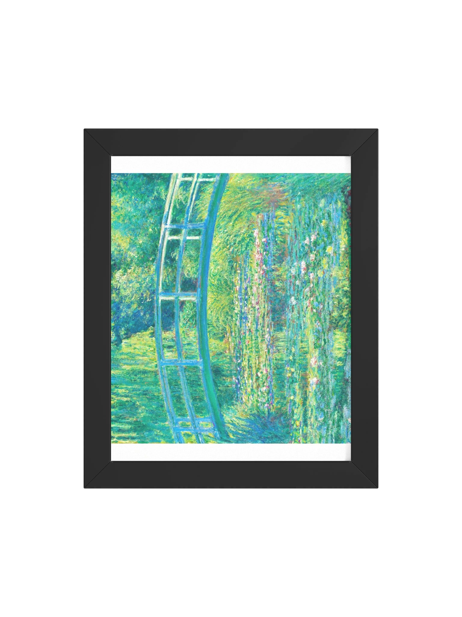 The Water-Lily Pond — Small Framed Matte Poster product image (8)