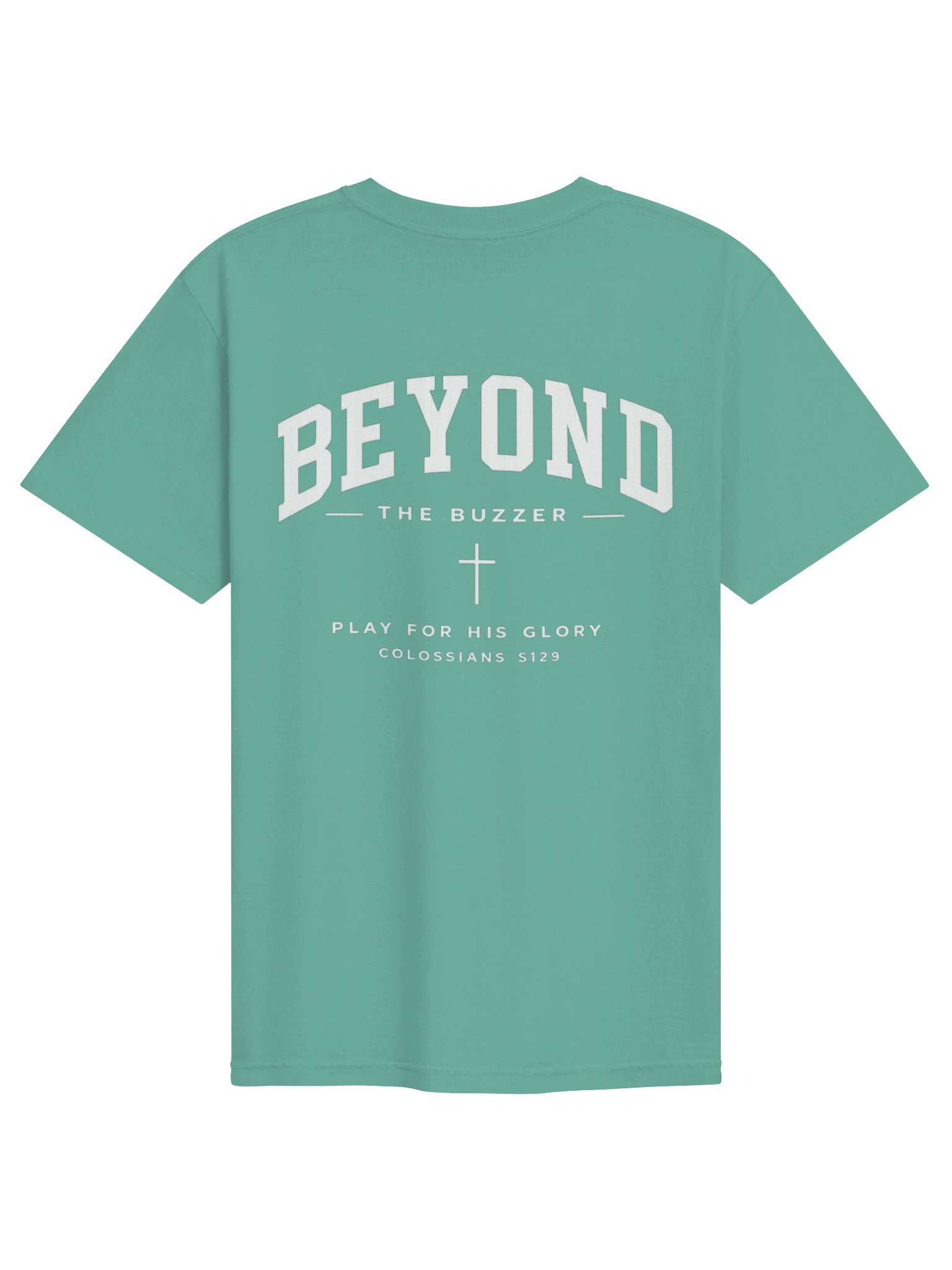 Beyond the Buzzer Basic Light Blue Tee product image (2)