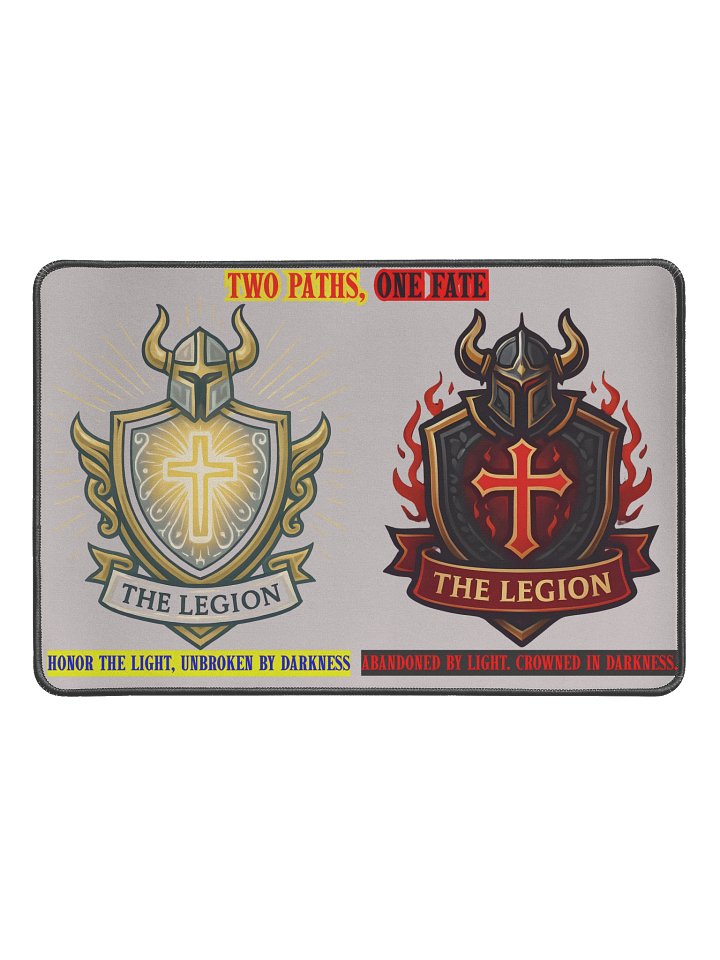 Two Paths One Fate Desk Mat product image (1)
