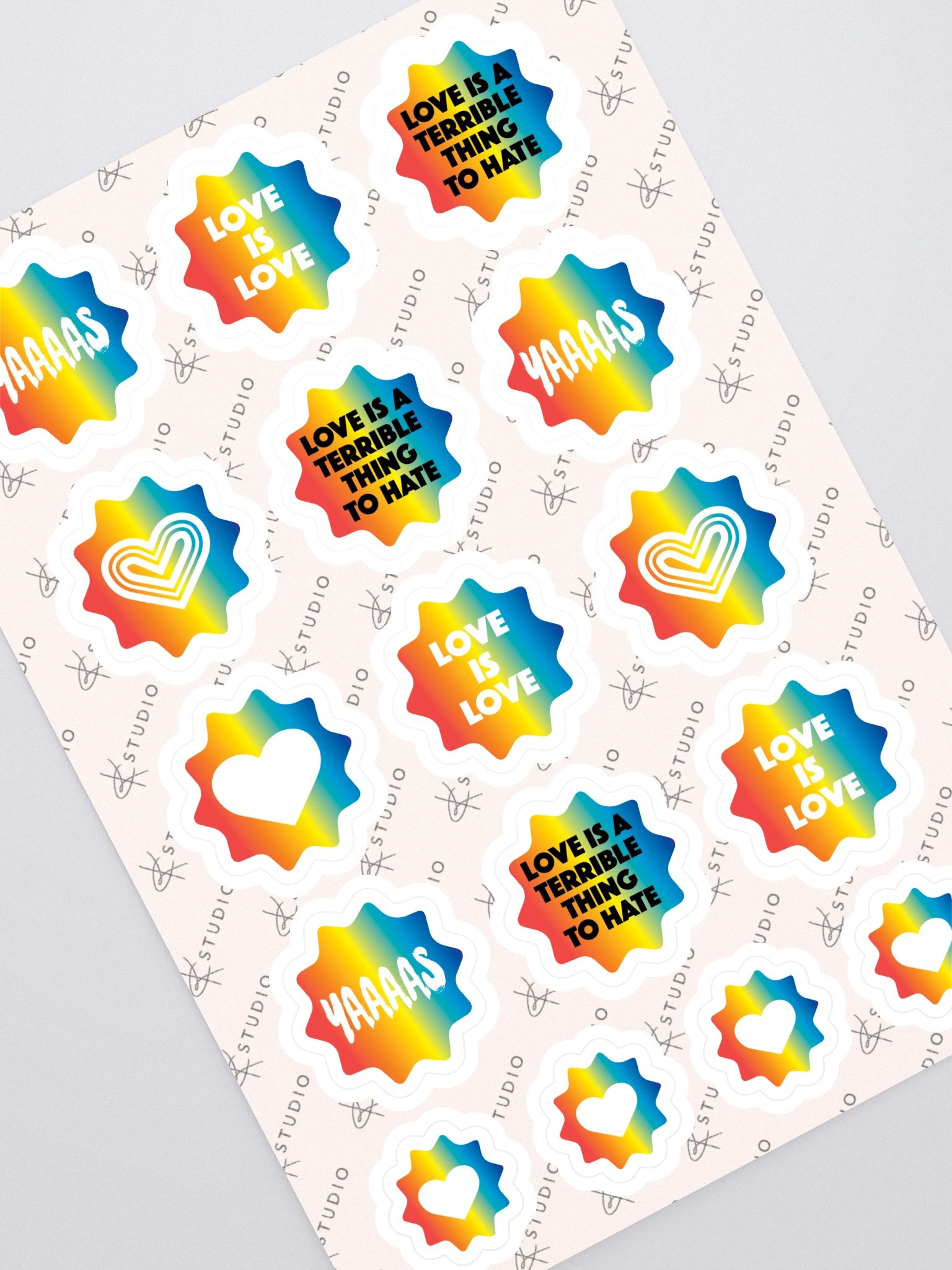 Hey Love Stickers product image (1)
