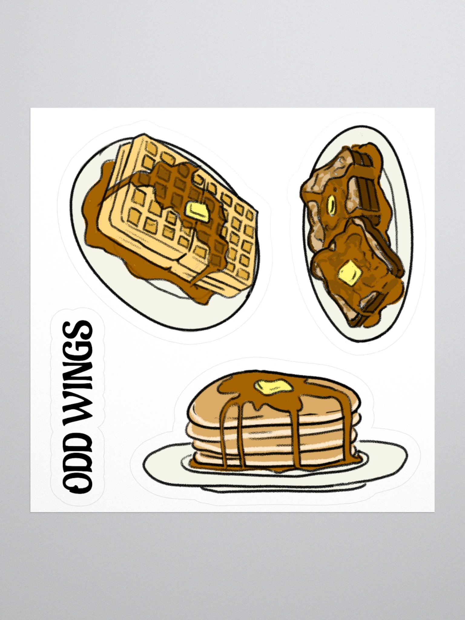 Breakfast Vinyl Sticker Pack product image (1)