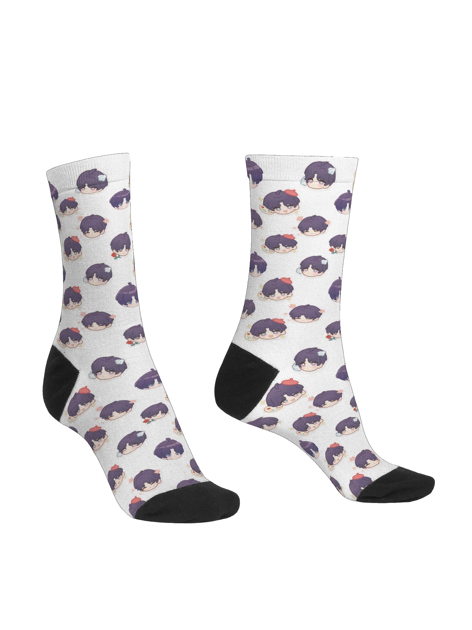 Chibi Rafayel Pattern Socks product image (3)