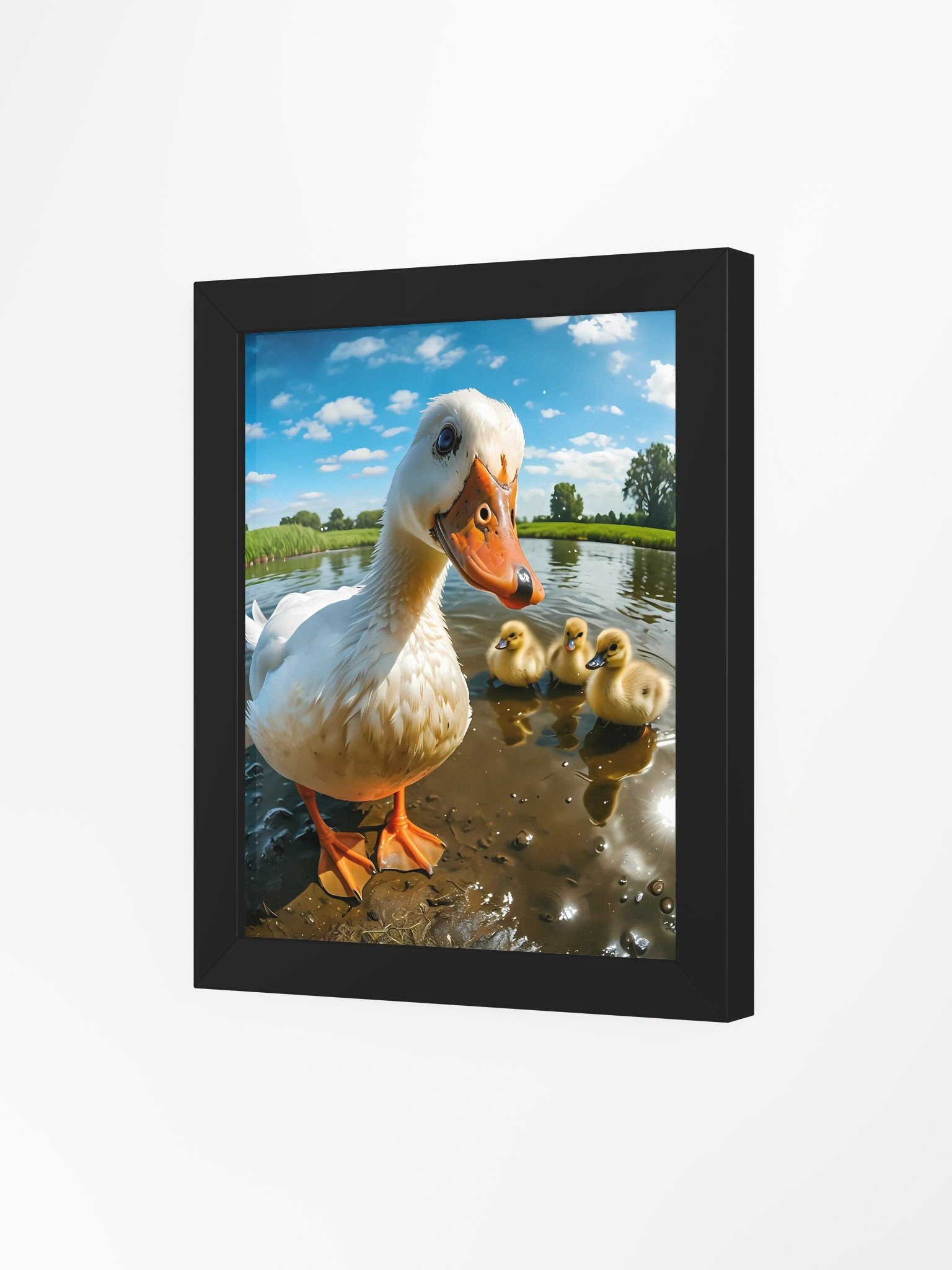 Ducklings in Paradise Framed Poster product image (4)