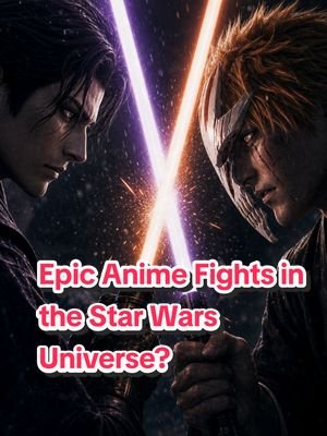 Epic Anime Fights in the Star Wars Universe? #Anime #StarWars #EpicFights #FanFiction 