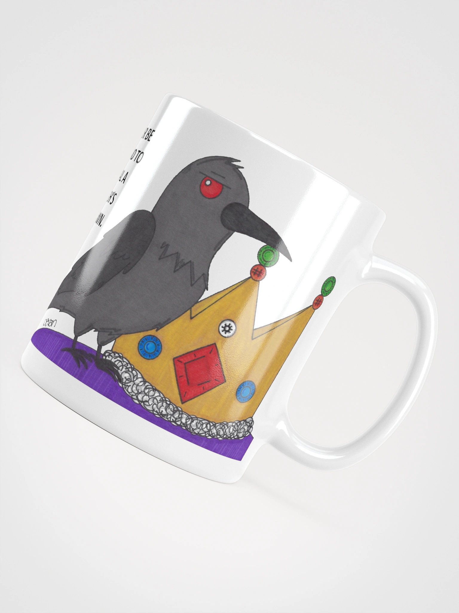 Motivational Crow Mug product image (2)