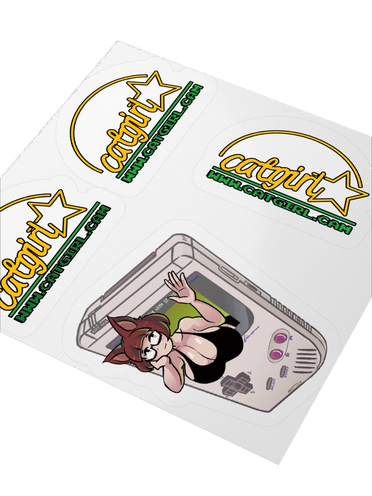 catgirlStar Compliance Stickers product image (3)