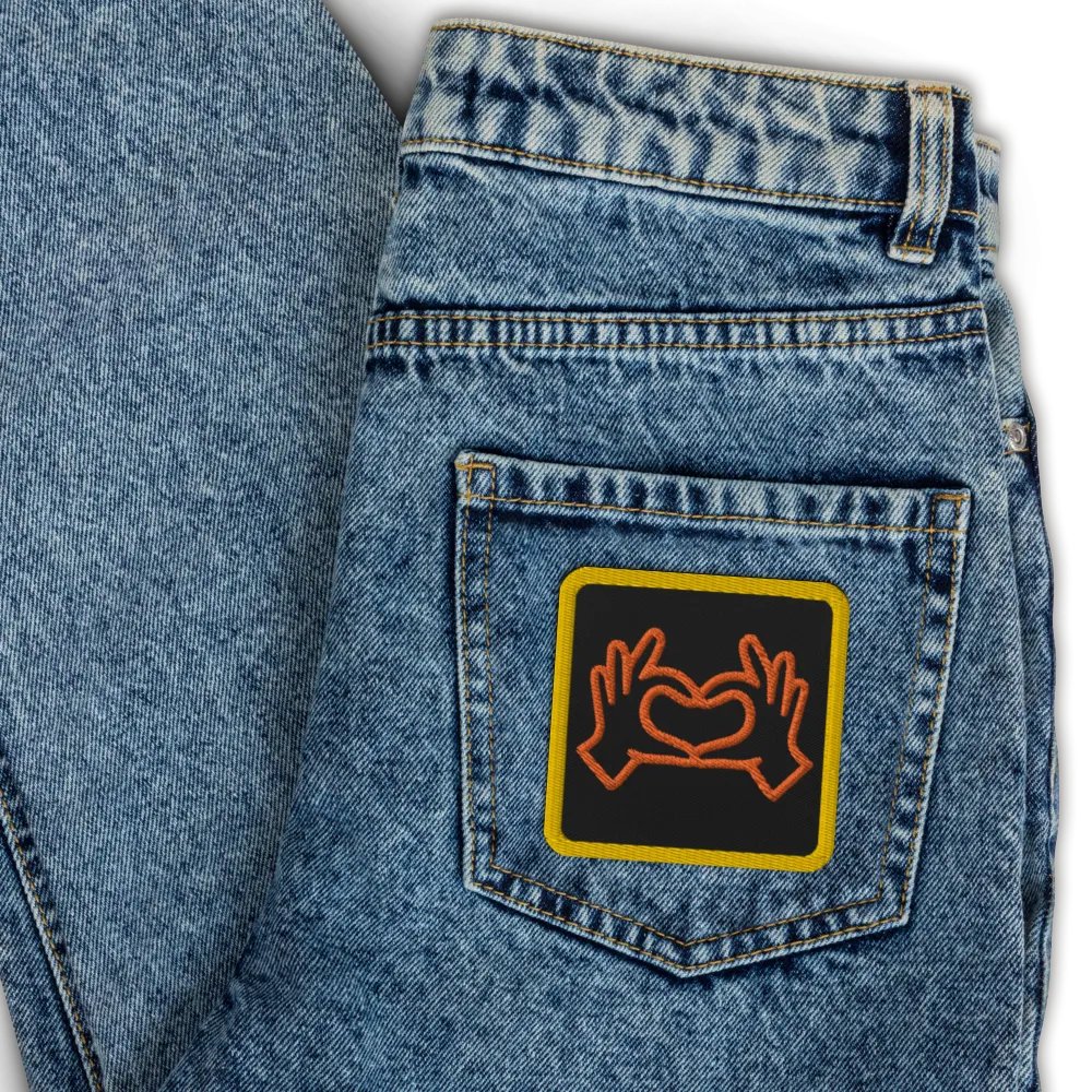 Love Gesture Embroidered Patches product image (3)