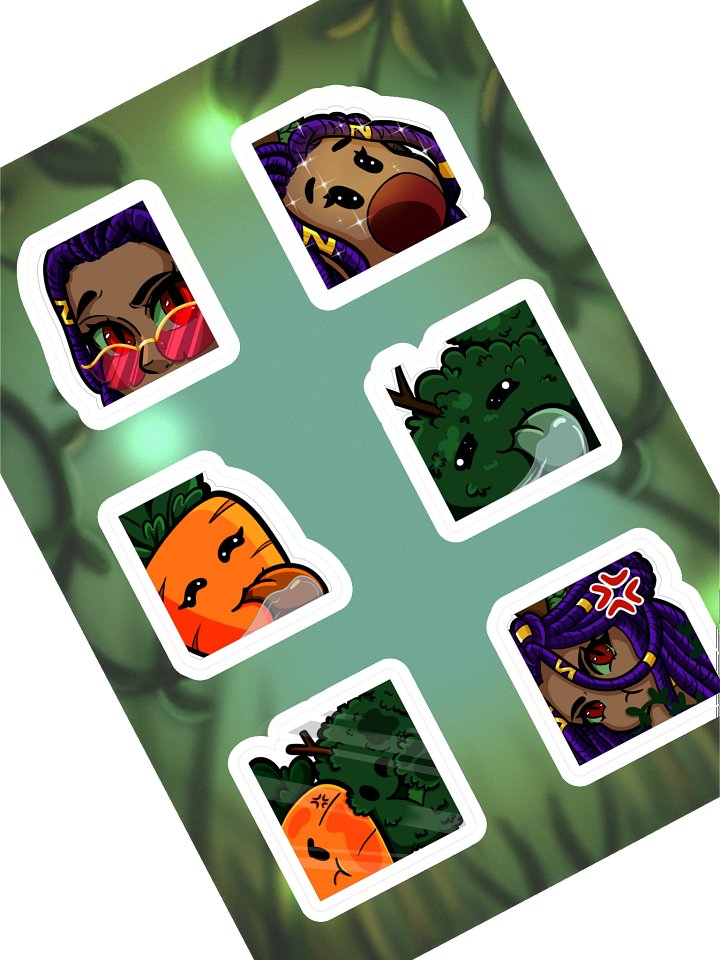 Emote Sticker Pack 1 product image (1)