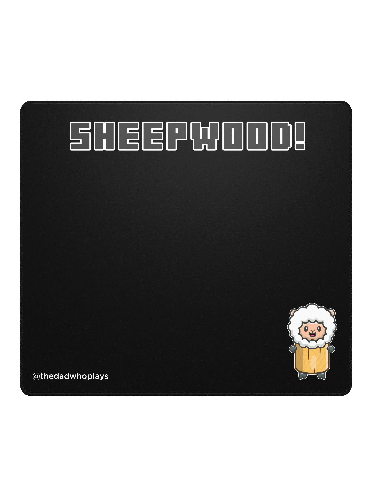 SHEEPWOOD! Gaming Mouse Pad — The Dad Plays product image (2)