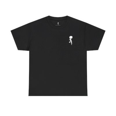 Mo_WithTheFro Cotton T-Shirt With White logo Black product image (1)