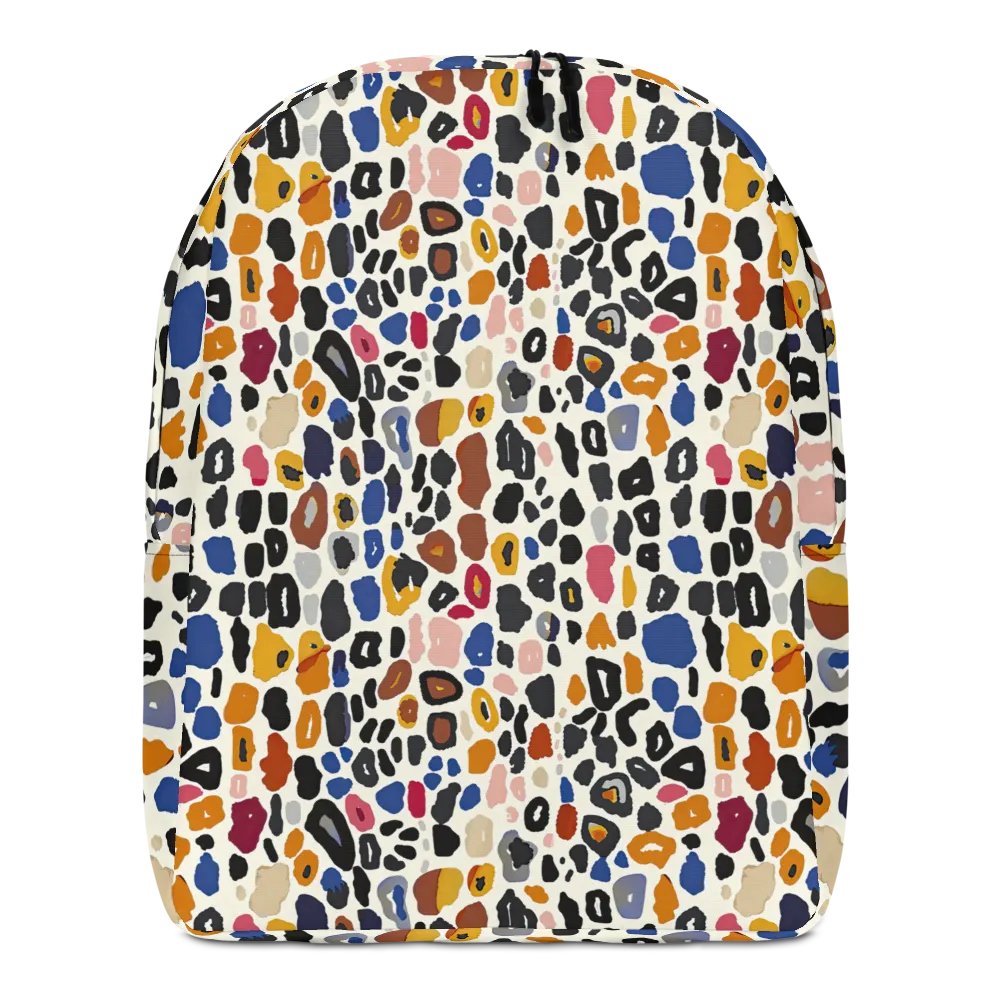 Eclectic Leopard Print Laptop Backpack product image (11)