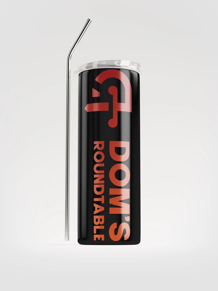 Dom's Roundtable Stainless Steel Tumbler product image (1)