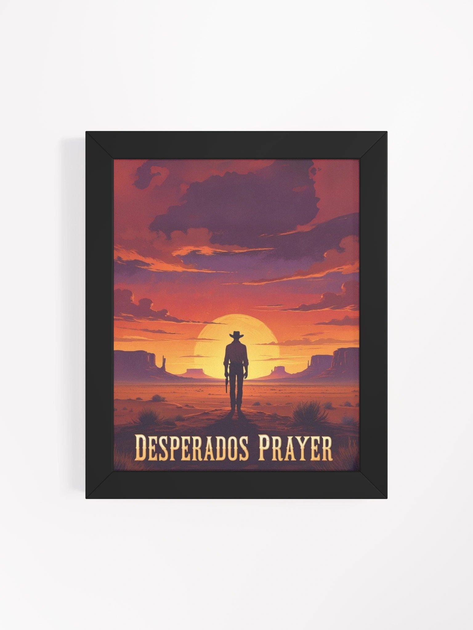 Desperado's Prayer Sunset Poster product image (4)