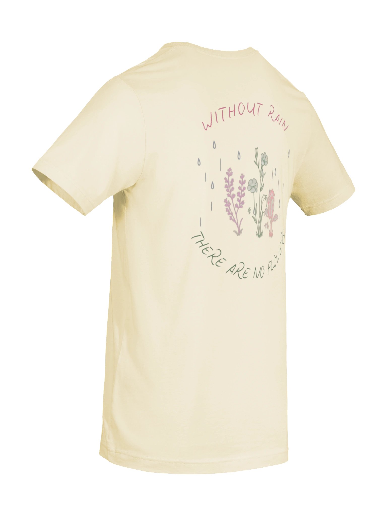 Camiseta "Sin lluvia, no hay flores" product image (66)