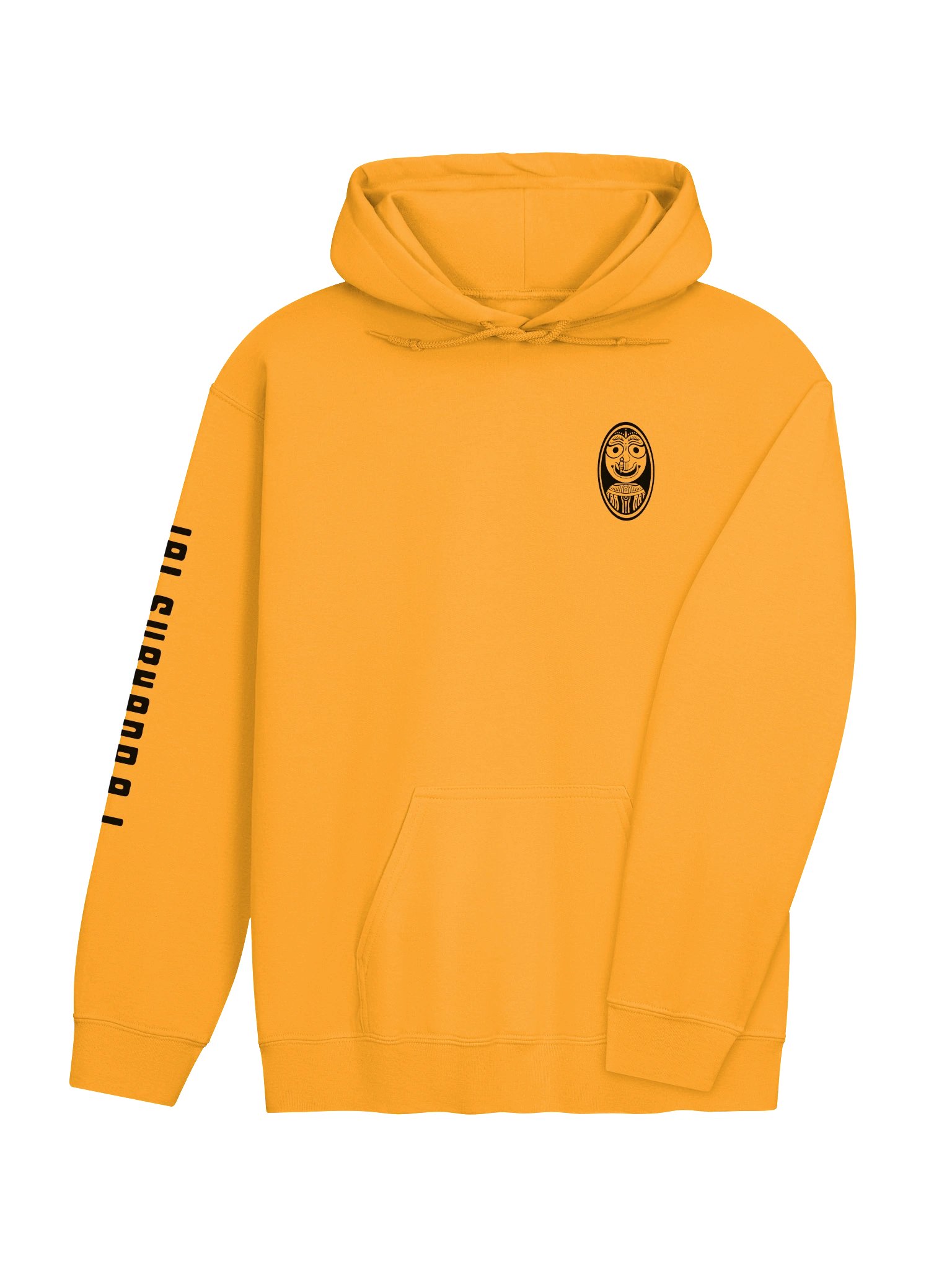 subhadra hoodie - black artwork product image (4)