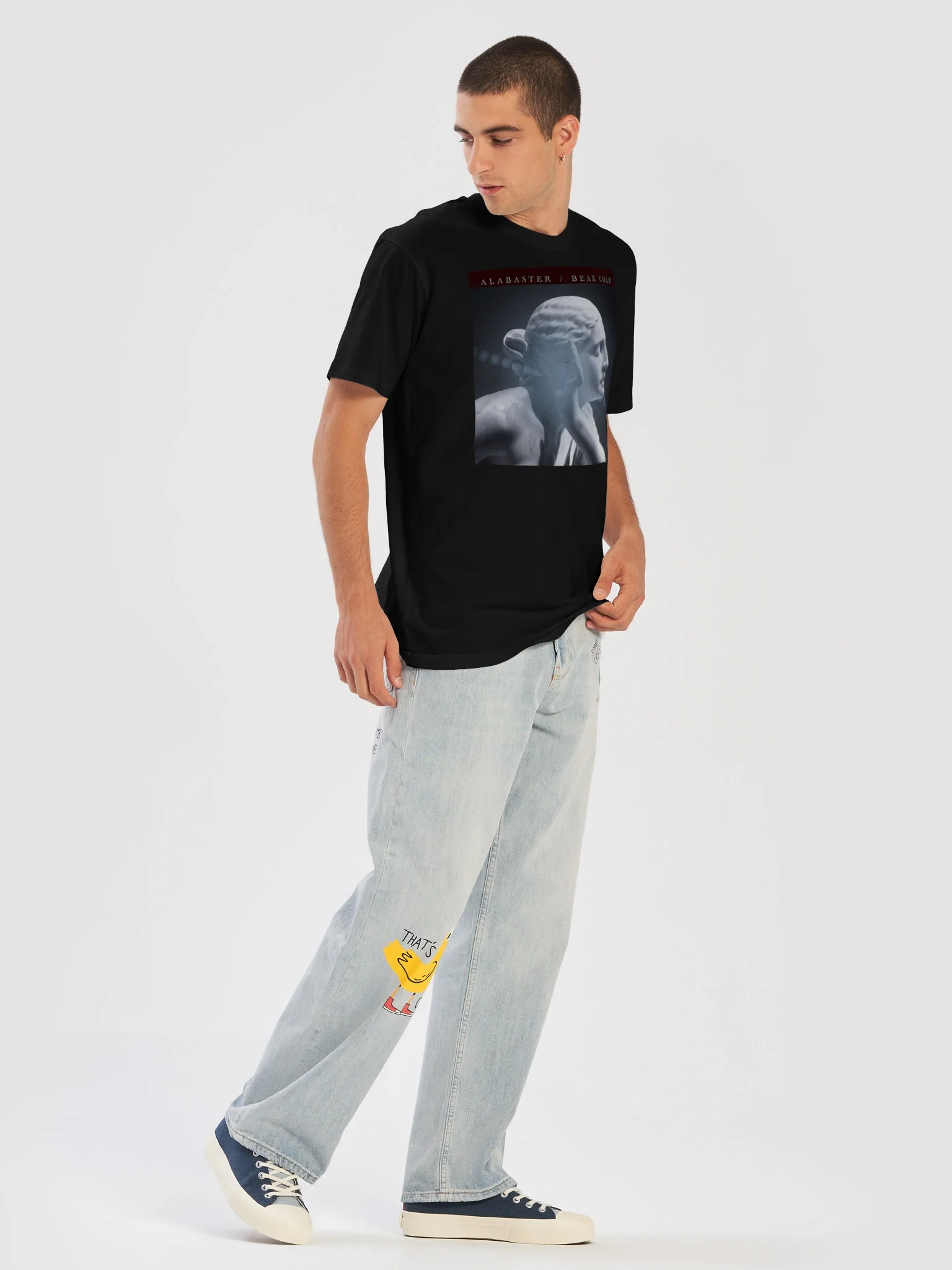 Bear Cole Alabaster Cover T-shirt