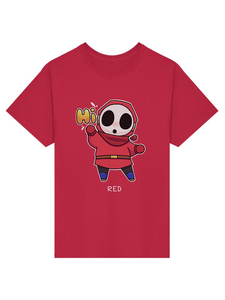 "Hi" - Red SG Shirt product image (1)