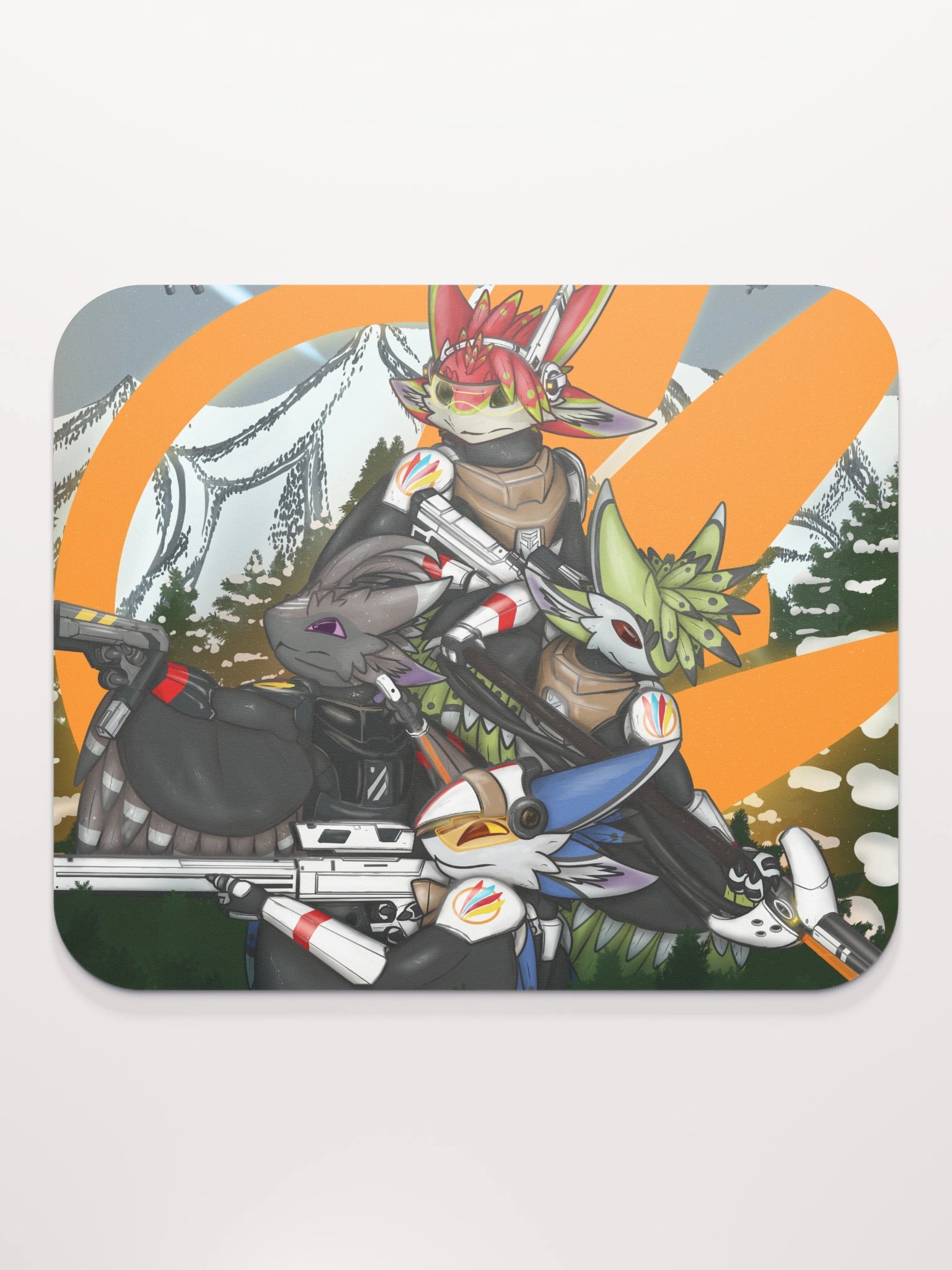 Avali: Final Battle | Earth Invasion Mouse Pad product image (2)
