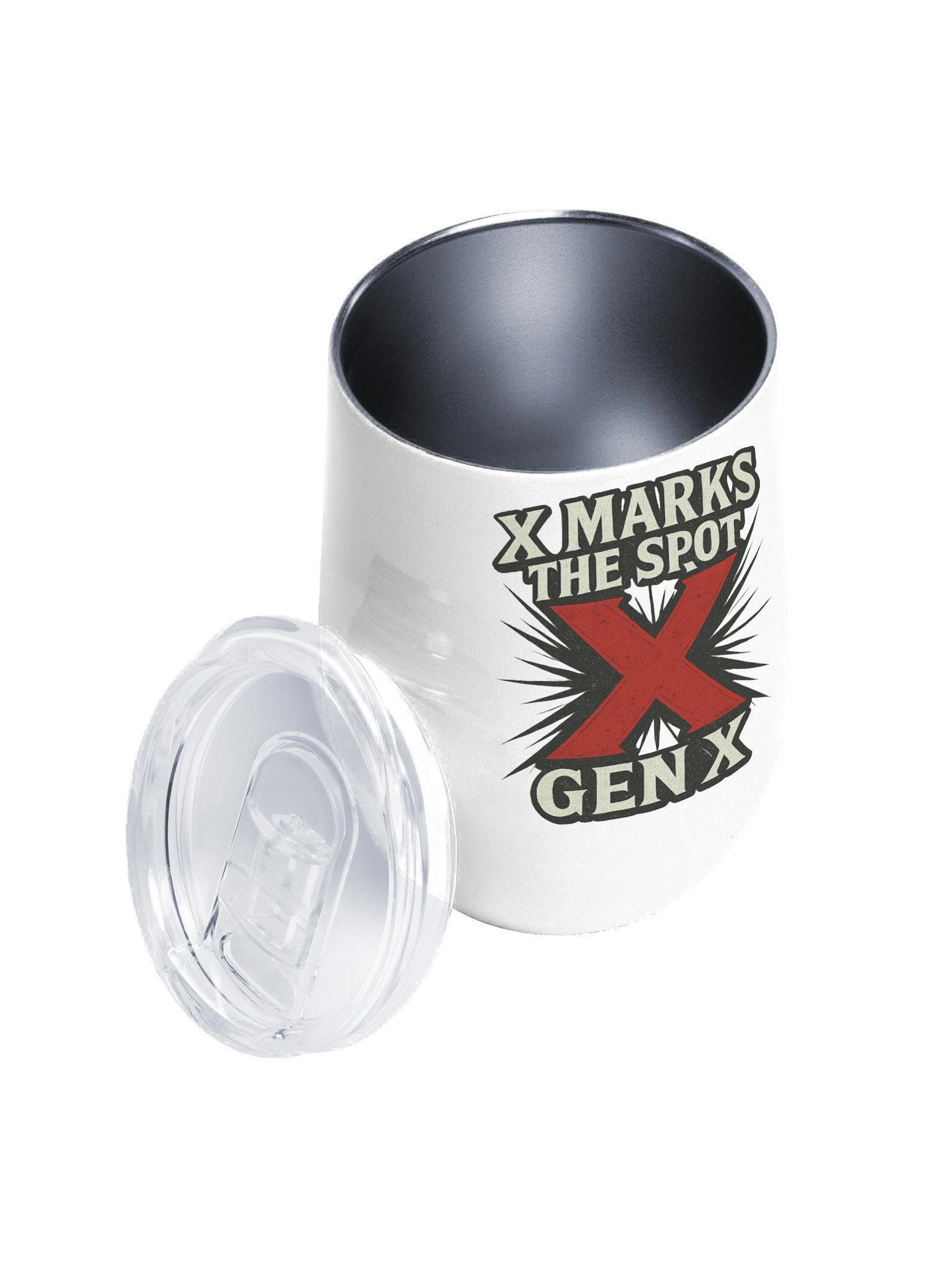 X Marks the Spot Wine Tumbler product image (3)