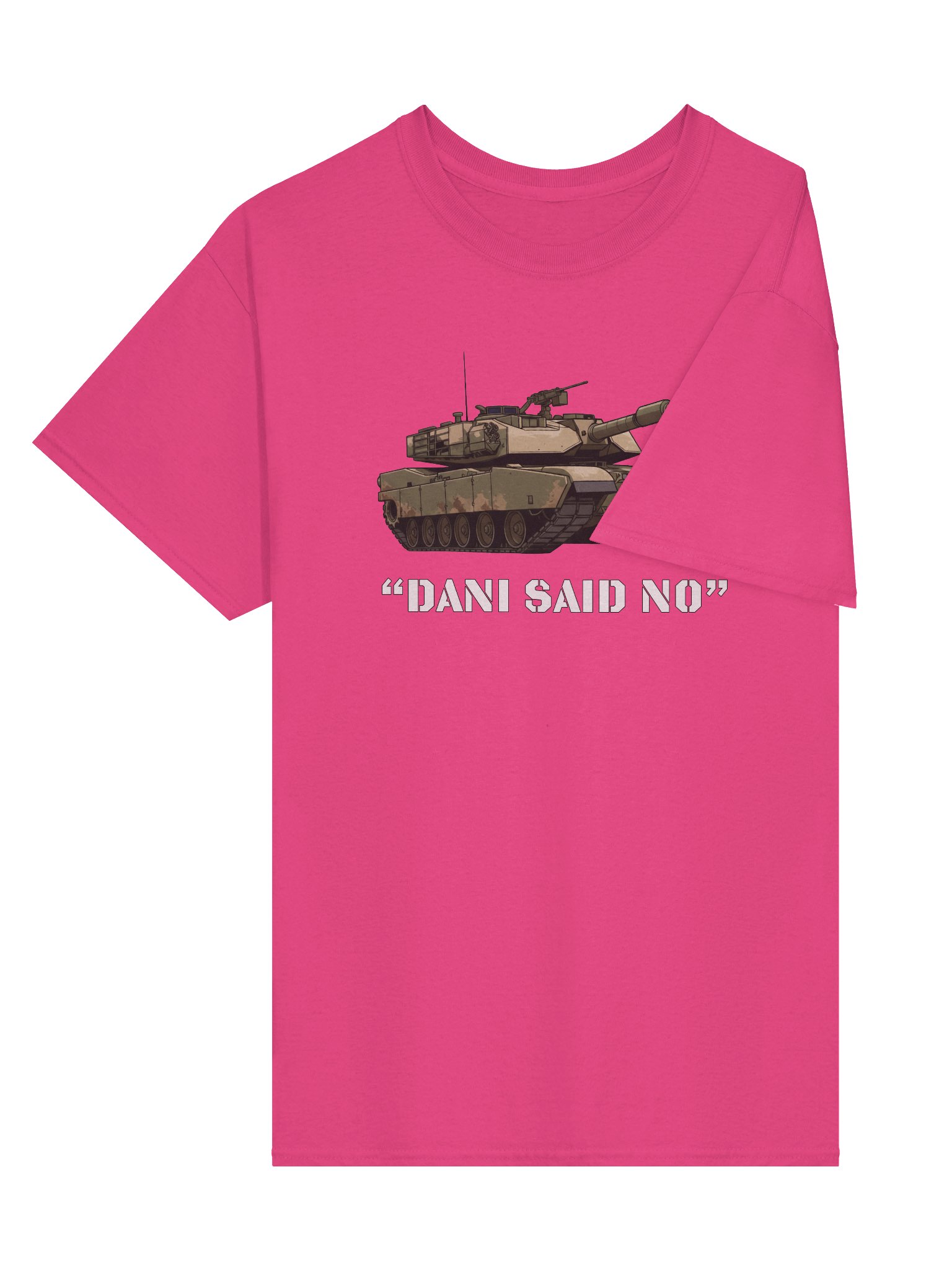 DANI SAID NO Camo Tank Make a bold statement with our Gildan heavyweight Tee product image (2)