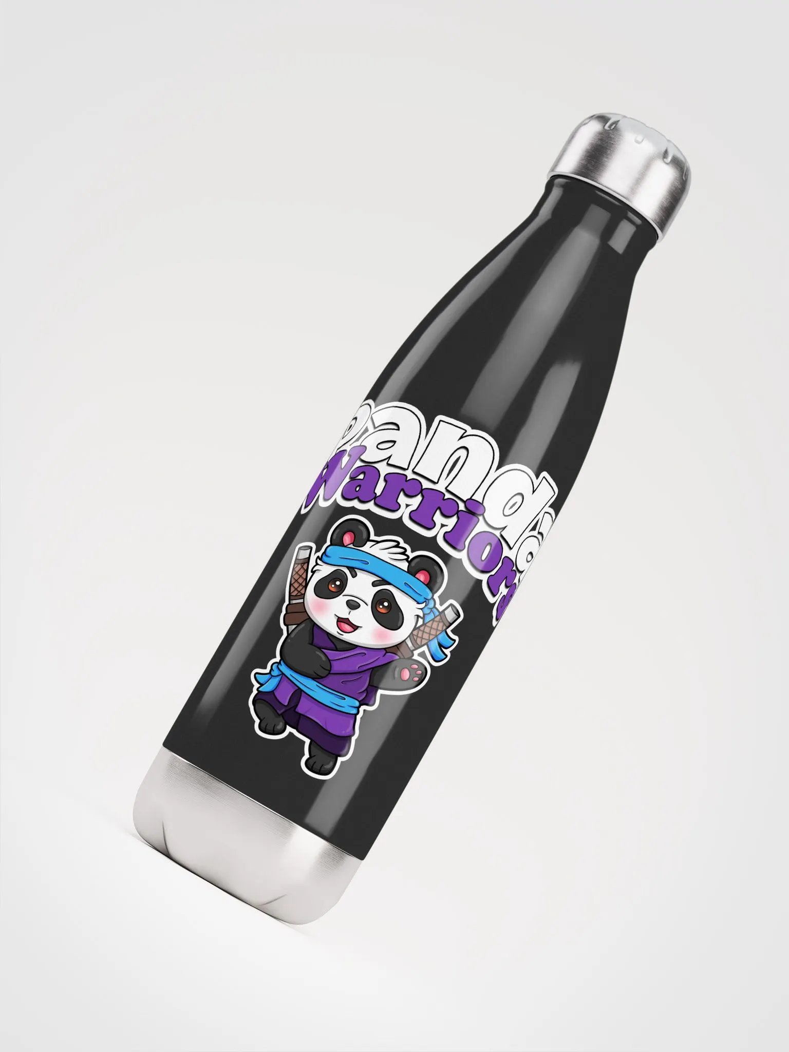 Panda Warriors Stainless Steel Water Bottle product image (7)