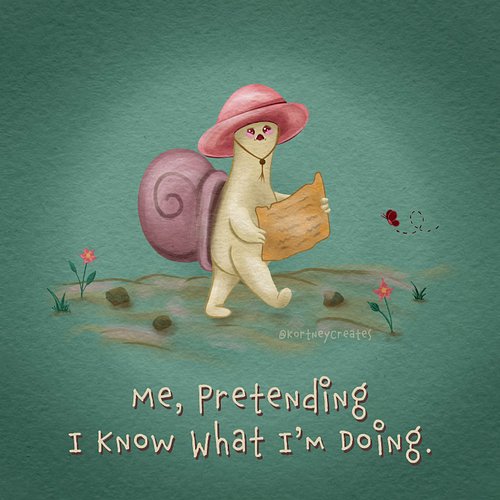 Life rn. 😅 
I drew this cute lil snail and couldn't help applying some funny captions. 🐌 🎨 😝 
#RelatableArt #WholesomeMemes #...