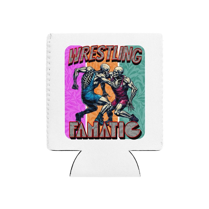 Wrestling Fanatic Skeleton Showdown Can Cooler product image (2)