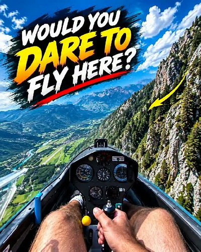 How close can a glider fly alongside an Alpine mountain ridge?

Join @pierremosseron in the cockpit of a DG-1000 as he soars ...