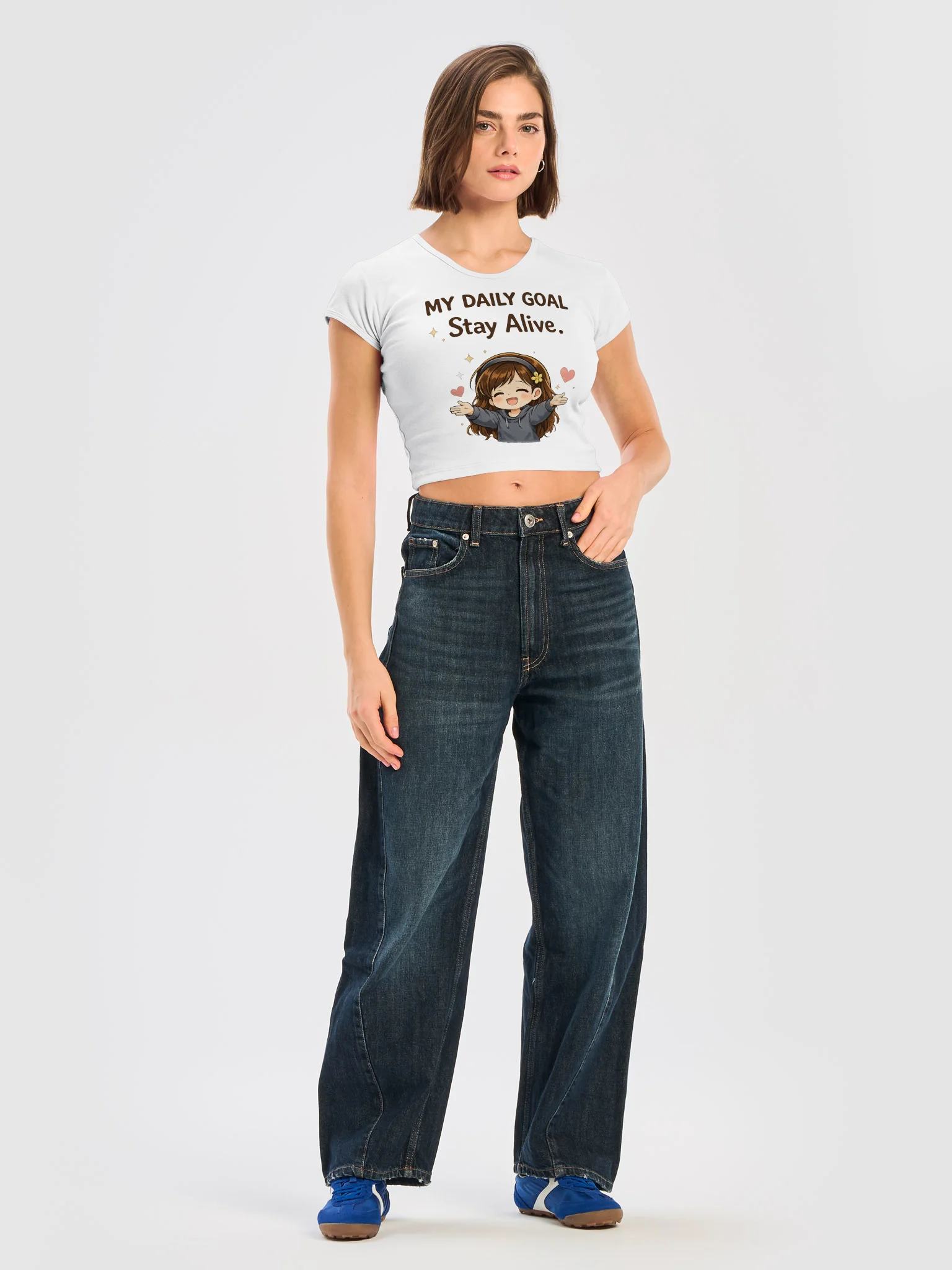 Daily Baby Tee Crop Top - Women product image (14)