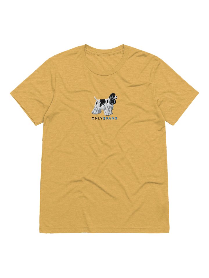 Only Spans T-Shirt(Embroidered) of an American Cocker Spaniel(Black & White) product image (49)