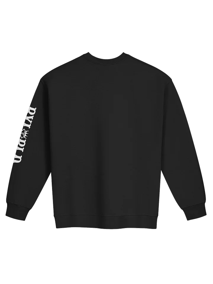 DEADLIFT & CHILL CREWNECK (WHITE LOGO) product image (2)