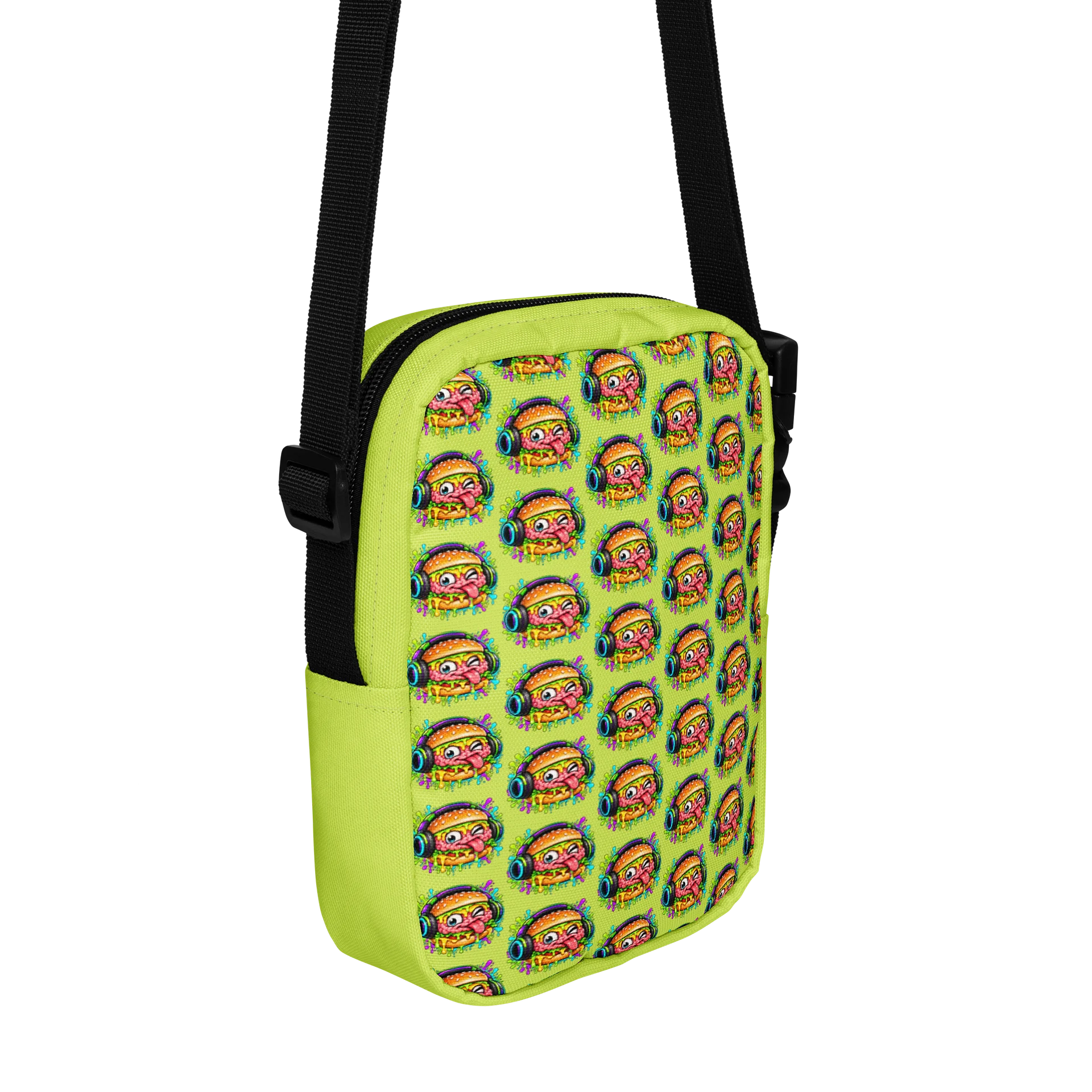 Burger For BrainZ Graffiti Crossbody Bag product image (3)